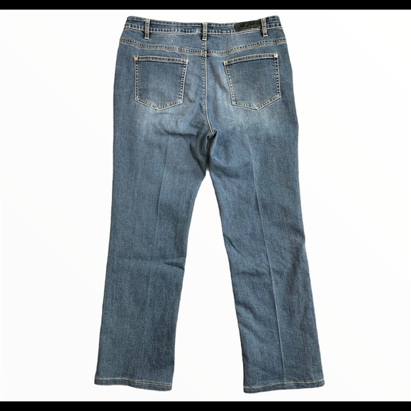 BUFFALO David Bitton Boulevard Mid Rise Jeans With Pockets Jean Denim Blue Sz 12 - Picture 5 of 7